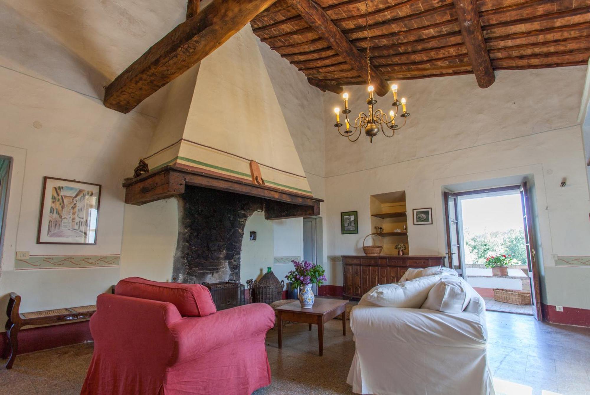Tenuta Di Spannocchia Rosia Habitación foto